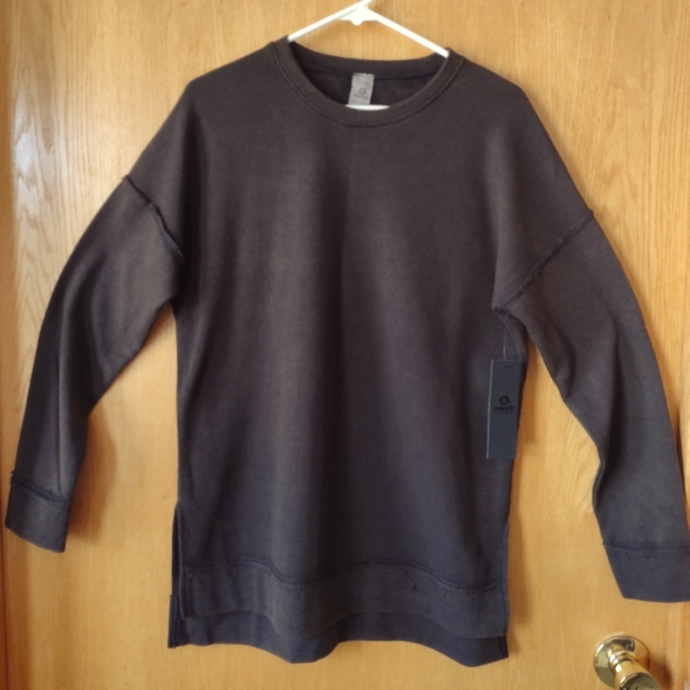 Mono B Mixed Media Thermal Shirt Size L